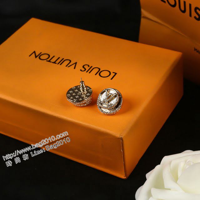 Louis Vuitton新款飾品 路易威登新款耳釘 LV圓形耳環  zglv1822